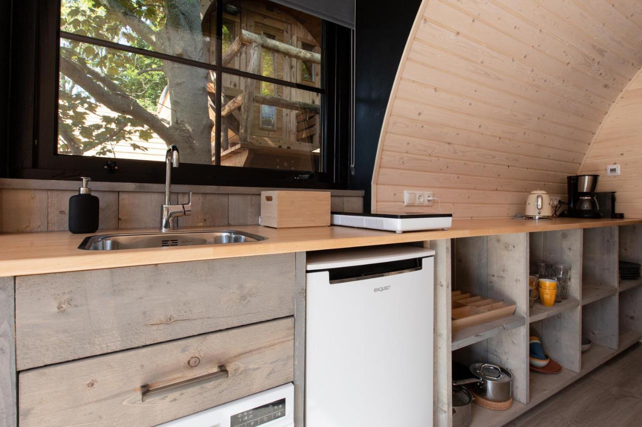 Pod Huisje Met Hottub Dokkum Extérieur photo