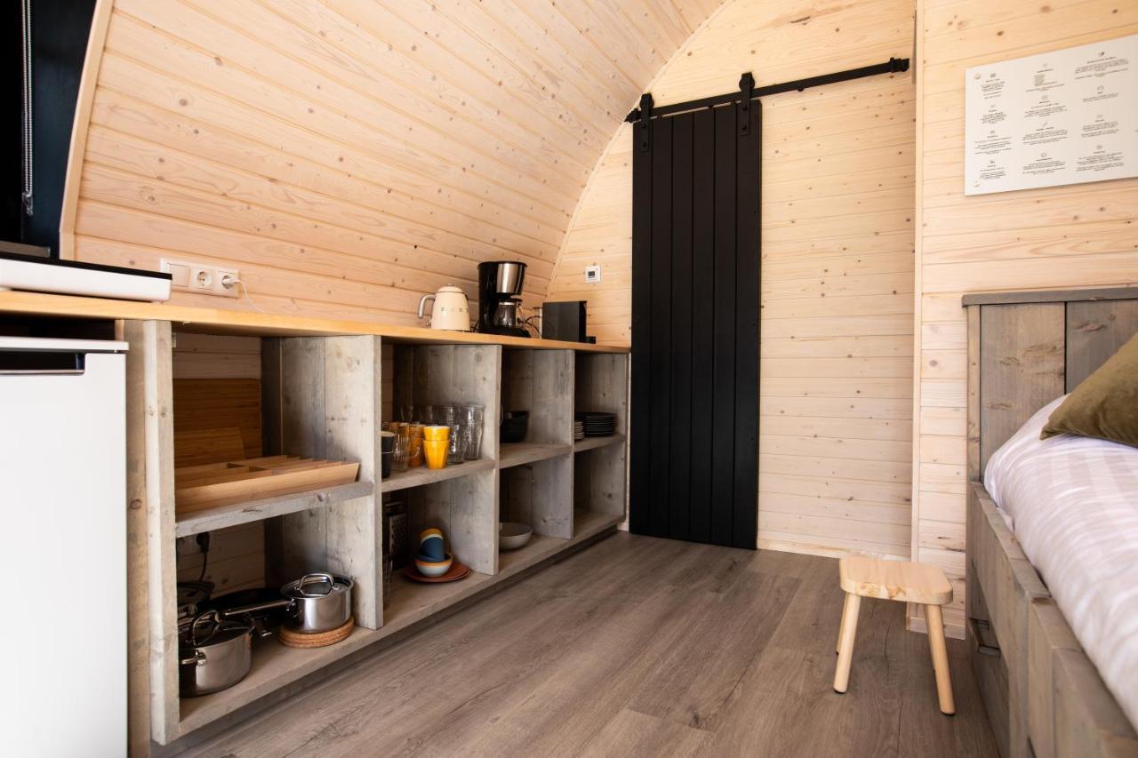Pod Huisje Met Hottub Dokkum Extérieur photo